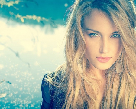 Beautiful Blonde - blonde, girl, face, beautiful