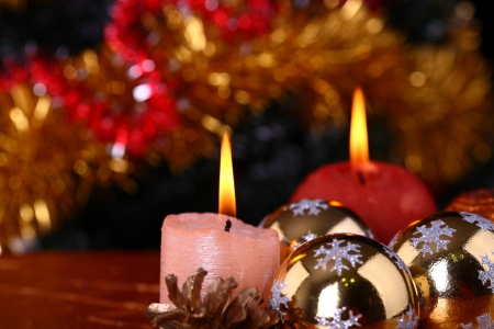 Christmas Candles - christmas candles, christmas, christmas lights, magic christmas, xmas, candles, merry christmas, light