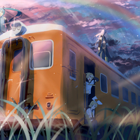 Vocaloid Train Rainbow