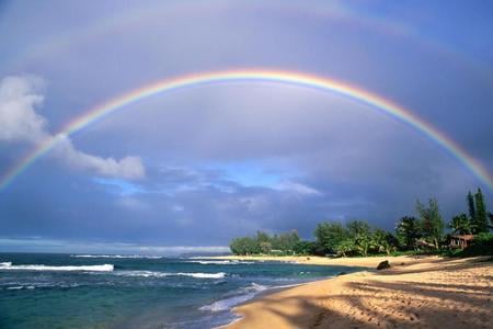 Rainbows - rainbows, nature