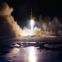 APOLLO 17 LIFT OFF