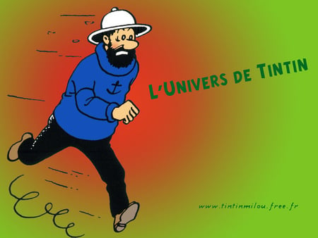 L'univers de Tintin - cartoon, herge, snowy, run, dog, cool, tintin, comic, milou, funny, colored, cartoons, france