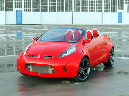 Mitsubishi Tarmac Spyder Concept 2003 - tarmac, 2003, mitsubishi, spyder, concept