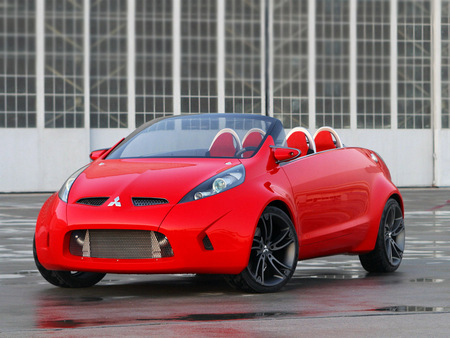 Mitsubishi Tarmac Spyder Concept 2003 - concept, spyder, mitsubishi, 2003, tarmac