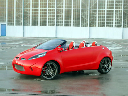 Mitsubishi Tarmac Spyder Concept 2003 - concept, spyder, mitsubishi, 2003, tarmac