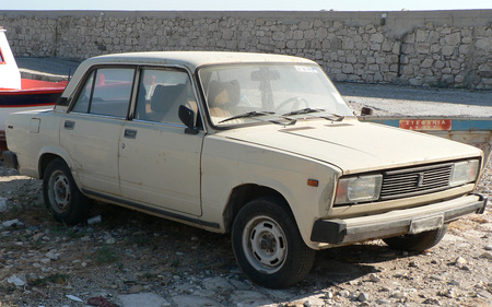 Good old car - widescreen, car, funny, druffix, old, small, little, good