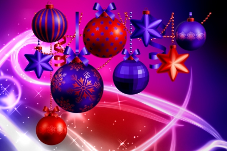 Christmas balls - pretty, decoration, beautiful, balls, lovely, christmas, colorful, holiday, new year, background, nice