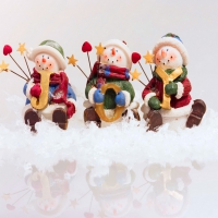 Snowmen trio