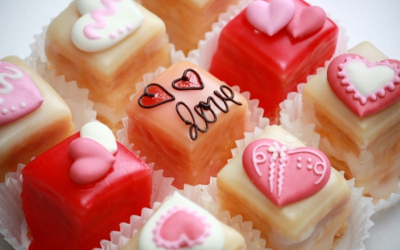 *** With love *** - sweets, candy, love, dessert, chocolate