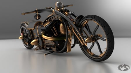 Black Widow - vehicles, bikes, transportation, motorcycles