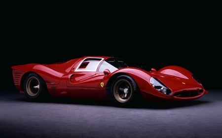 ferrari 330 - italian, race, car, red, beautiful