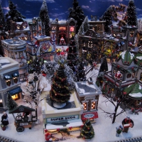 Mini Christmas Village