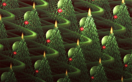 Fractal Christmas Trees