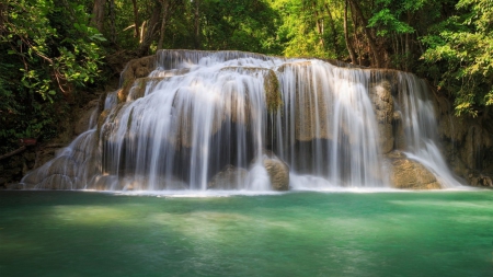 Cascades - nature, rivers, waterfalls, cascades