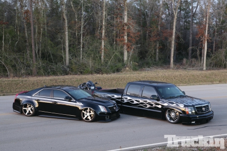 Triple Threat - Bike, Truck, Caddy, Gm