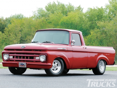 1961-Ford-F-100 - Ford, Truck, 1961, Classic