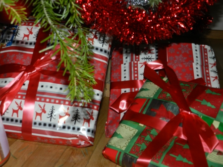 Christmas presents - christmas, presents, winter, joy