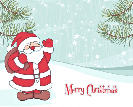 Merry Christmas - santa, holidays, xmas, merry christmas, happy holidays, magic christmas, christmas