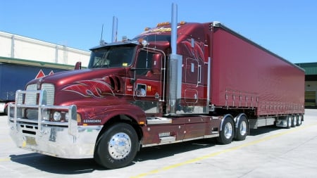 Kenworth Power - vehicles, cars, trucks, custom trucks, transportation