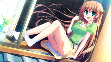 Beauty Osanajimi - beauty, osanajimi, girl, game, wall, novel, yuuna shirahase, new