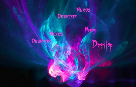 Desktop Nexus - desktop nexus, blue, fire, flame, pink, fractal