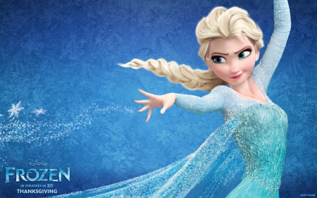 Frozen (2013) - princess, girl, movie, winter, white, queen, elsa, disney, frozen