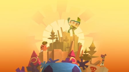 Tearaway - media molecule, ps vita, game, sony, tearaway