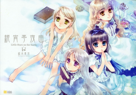 ~Little Stars On The Earth~ - girls, cute, anime, elegant