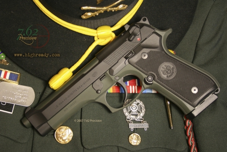 Beretta 9mm - weapon, firearm, hunt, pistol