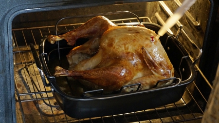 Basting The Turkey