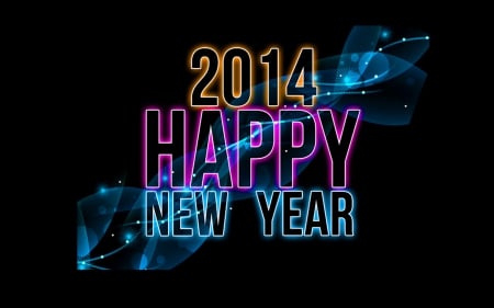 Welcome in 2014 - 2014, new year, celebration, greeting