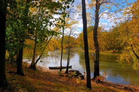 *** Autumn *** - fall, lake, autun, nature