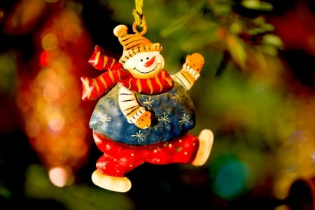 CHRISTMAS  CHEERS! - ornaments, christmas, holidays, snowman