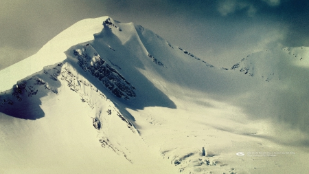 Betty Wendle Mountain Face by Erich Schadinger - british columbia, skiing, heli-snowboarding, mountains, heli-skiing, powder, heliskiing, snow, helicopter, crescent spur, glacier, helisnowboarding