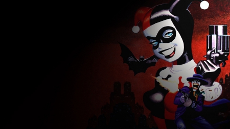 Harley-Quinn - harley, quinn, joker, villain