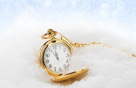 Time... - winter, winter time, new year, time, snowy, happy new year, snow, clock