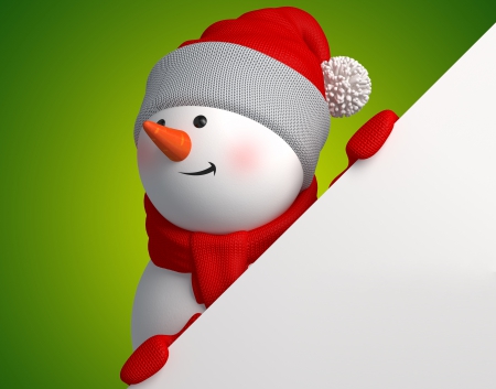 Snowman - christmas, snowman, magic christmas, xmas, merry christmas, holidays, happy holidays