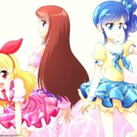 Aikatsu Ichigo, Aoi, and Ran