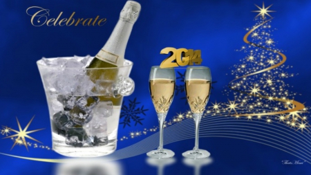 ~*` Celebrate 2014 ~*~ - celebrate 2014, happy 2014, new year greetings, happy new year