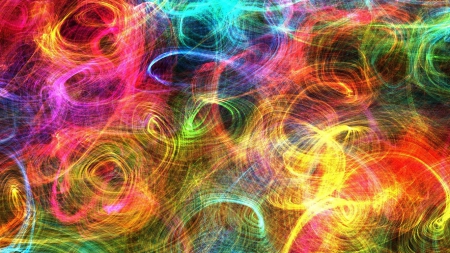 Sparks Of Colour - colours, pretty, abstract, sparks