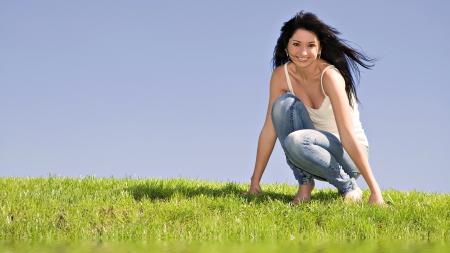 Beautiful Smile - women, nature, girls, people, beautiful, happy