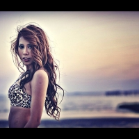 Thalihanna Belle gorgeous brunette supermodel