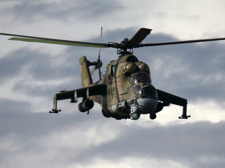 MI 24 Helicopter - hunt, aircraft, helicopter, thrill