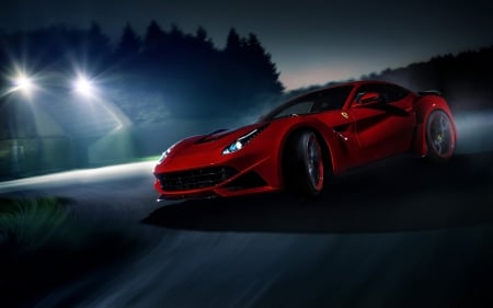 Italian car - novitec, car, red, hd, italia, power, ferrari