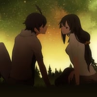 Koyomi Araragi and Hitagi Senjougahara