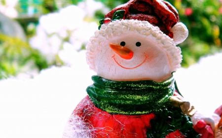 *Snowman* - snowman, holidays, joy, snow, winter