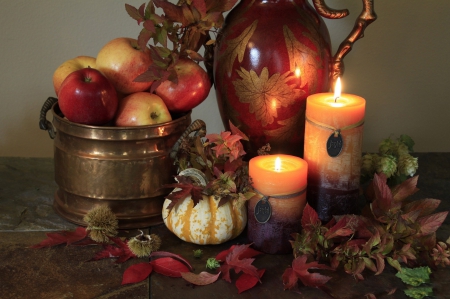 *** Autumn harvest *** - nature, fall, autumn, harvest, apples