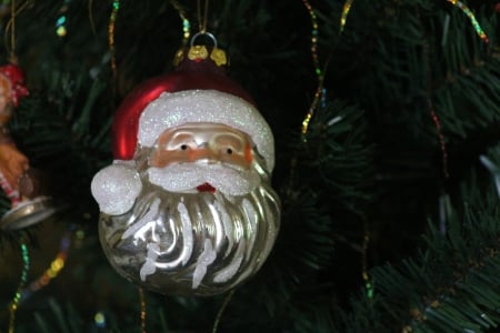 Santa - decoration, Santa Clause, photography, christmas decoration, bauble, Santa, Christmas