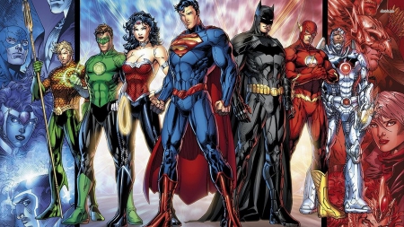 The JLA - the jla, justice league, justice league america, jla, superman and justice league