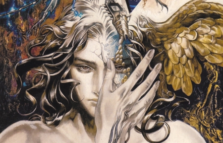 Angel - game, fantasy, castlevania, yellow, wing, angel, art